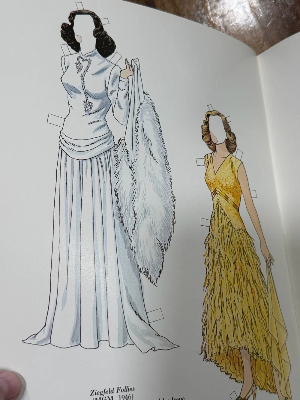 Judy Garland Paper Doll Costume Book - uncut/unused